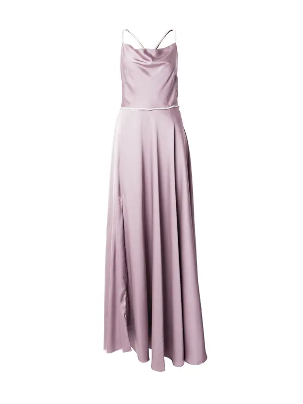 APART APART Večernja haljina  sivkasto ljubičasta (mauve) / srebro