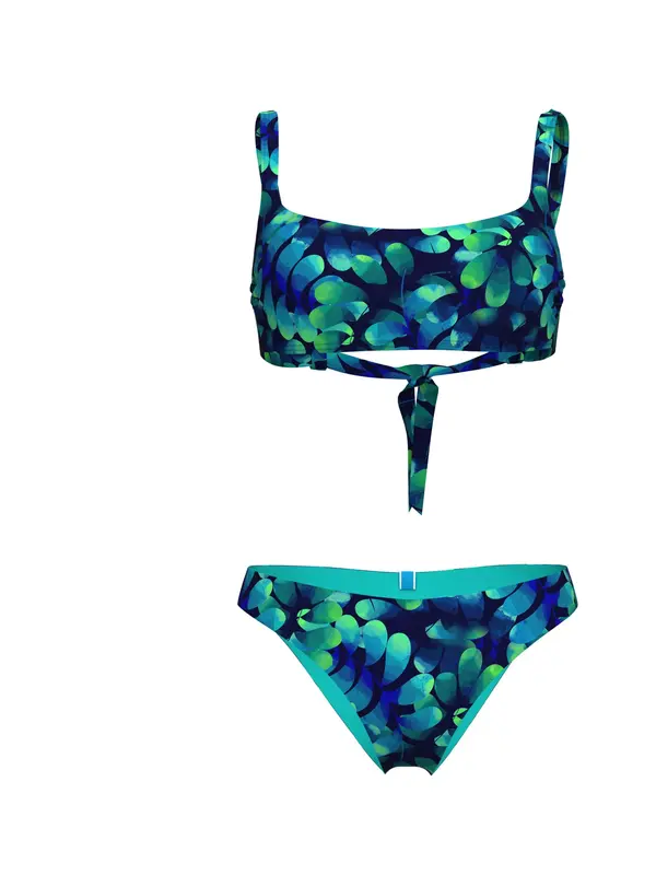 ARENA ARENA Bikini 'WATER PRINTS'  plava / akvamarin