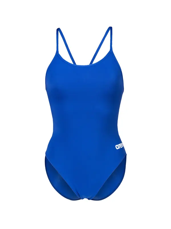 ARENA ARENA Jednodijelni kupaći kostim 'Lace Back Solid'  plava / bijela