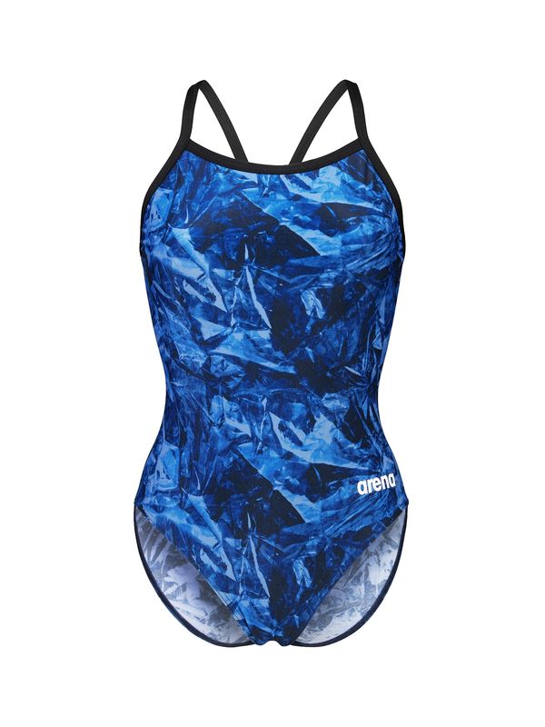 ARENA ARENA Jednodijelni kupaći kostim 'TEAM CRACKLE'  plava / crna