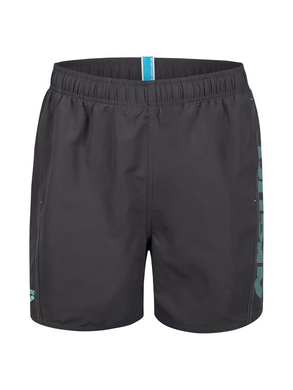 ARENA ARENA Kupaće gaće 'FUNDAMENTALS LOGO'  tamo siva / žad