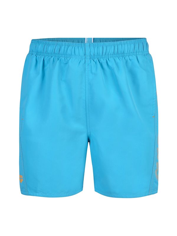 ARENA ARENA Kupaće hlače 'FUNDAMENTALS  LOGO BOXER'  plava / siva