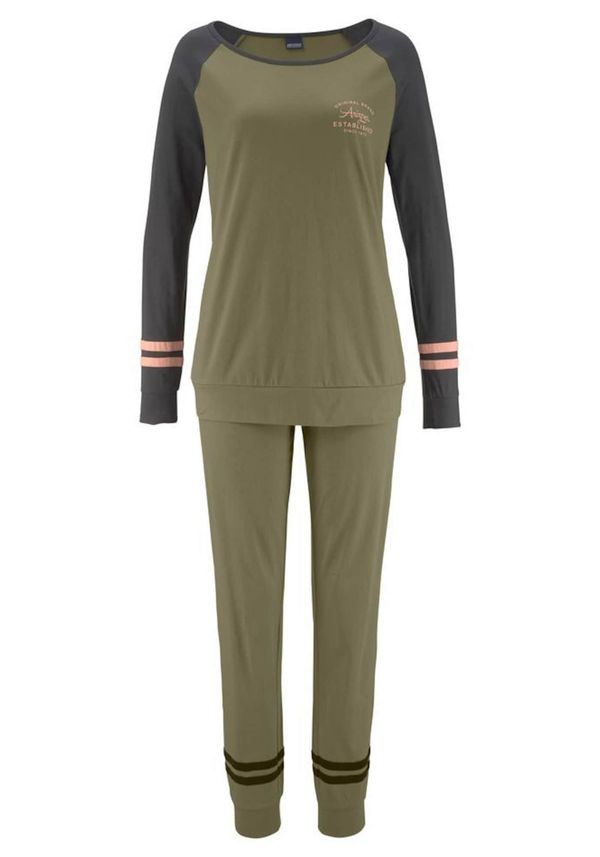 ARIZONA ARIZONA Pidžama  bazalt siva / kaki / rosé