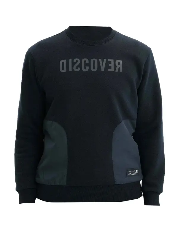 Arma Arma Sweater majica  morsko plava / sivkasto plava