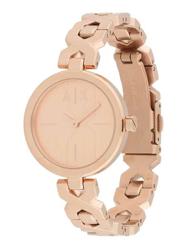 ARMANI EXCHANGE ARMANI EXCHANGE Analogni sat  rozo zlatna