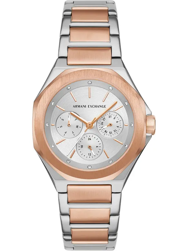 ARMANI EXCHANGE ARMANI EXCHANGE Analogni sat  rozo zlatna / srebro