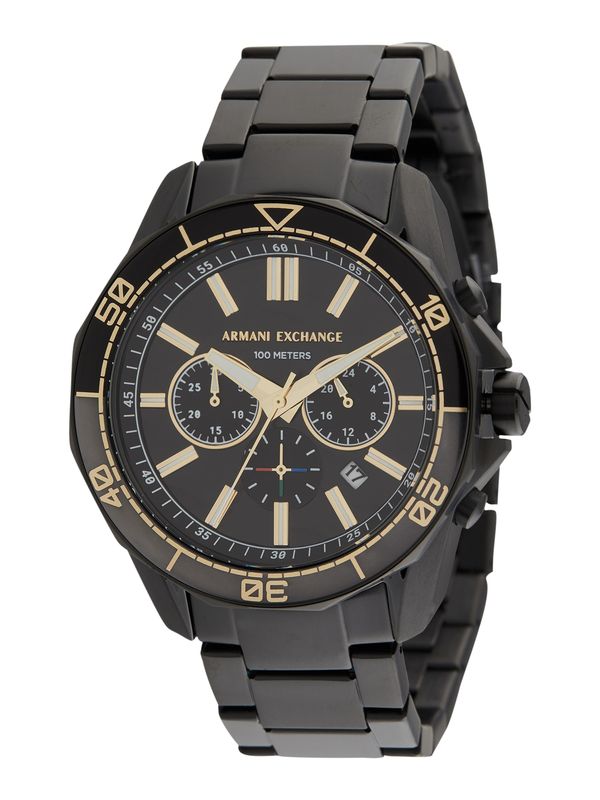 Armani ARMANI EXCHANGE Analogni sat  zlatna / crna