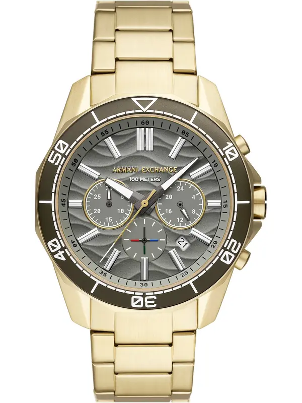 ARMANI EXCHANGE ARMANI EXCHANGE Analogni sat  zlatna