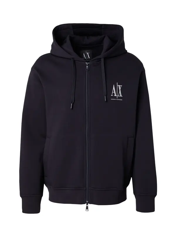 ARMANI EXCHANGE ARMANI EXCHANGE Gornji dio trenirke  morsko plava / bijela