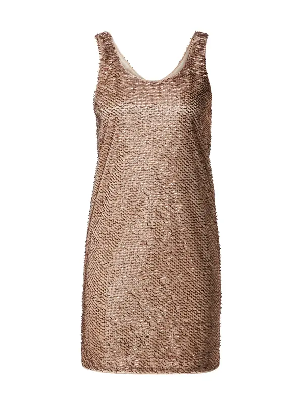 ARMANI EXCHANGE ARMANI EXCHANGE Koktel haljina  rozo zlatna