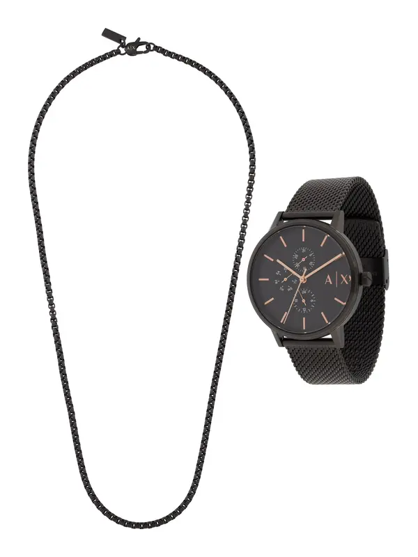 ARMANI EXCHANGE ARMANI EXCHANGE Komplet nakita 'CAYDE'  crna