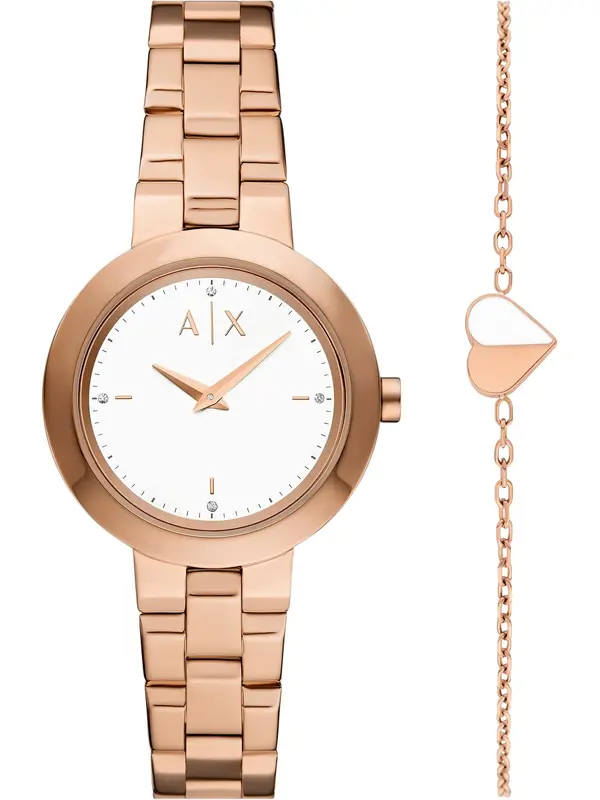 ARMANI EXCHANGE ARMANI EXCHANGE Komplet nakita  rosé / bijela
