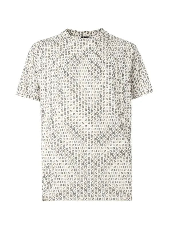 ARMANI EXCHANGE ARMANI EXCHANGE Majica  boja pijeska / ecru/prljavo bijela / siva