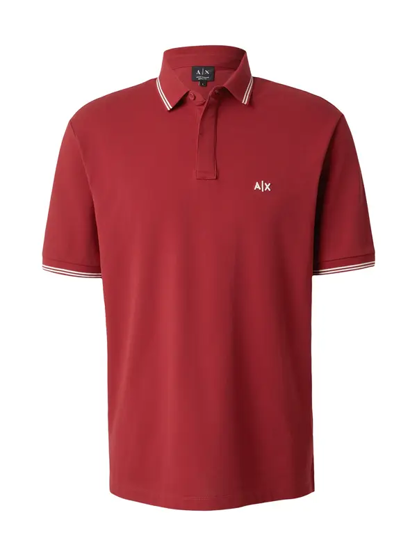 ARMANI EXCHANGE ARMANI EXCHANGE Majica  boja vina / bijela