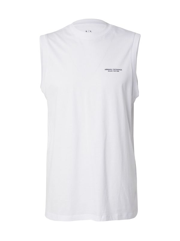 ARMANI EXCHANGE ARMANI EXCHANGE Majica  crna / bijela