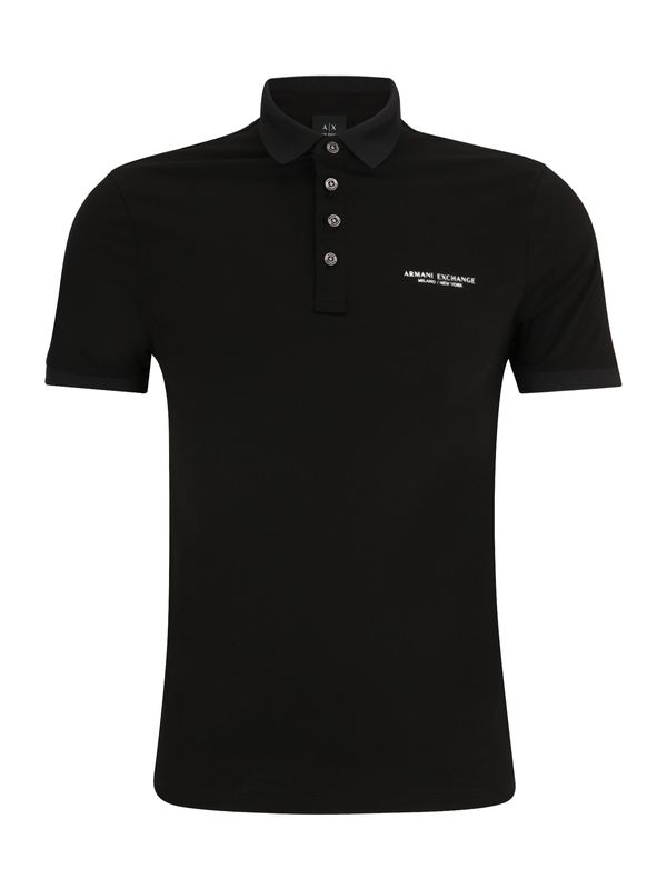 ARMANI EXCHANGE ARMANI EXCHANGE Majica  crna / bijela