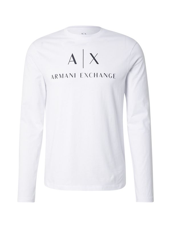 ARMANI EXCHANGE ARMANI EXCHANGE Majica  crna / bijela