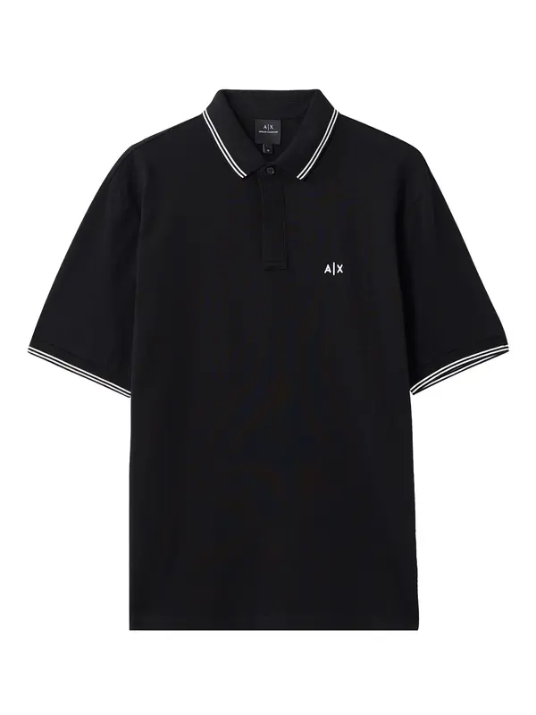 ARMANI EXCHANGE ARMANI EXCHANGE Majica  crna / bijela
