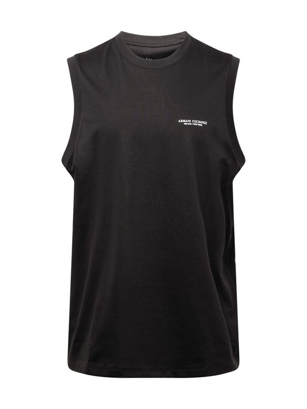 ARMANI EXCHANGE ARMANI EXCHANGE Majica  crna / bijela