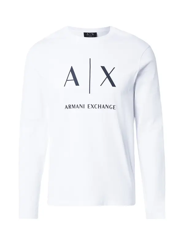 ARMANI EXCHANGE ARMANI EXCHANGE Majica  crna / bijela