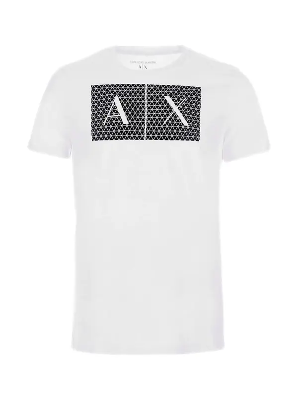 ARMANI EXCHANGE ARMANI EXCHANGE Majica  crna / bijela