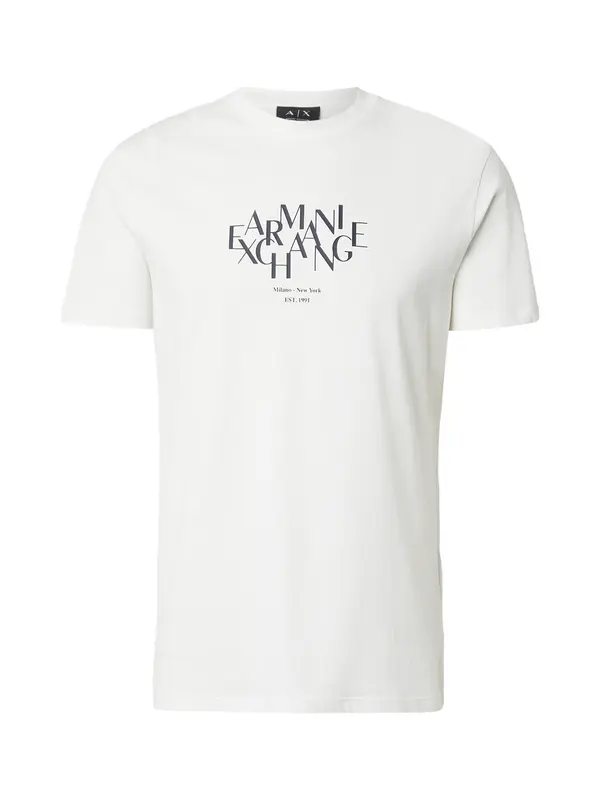 ARMANI EXCHANGE ARMANI EXCHANGE Majica  crna / prljavo bijela
