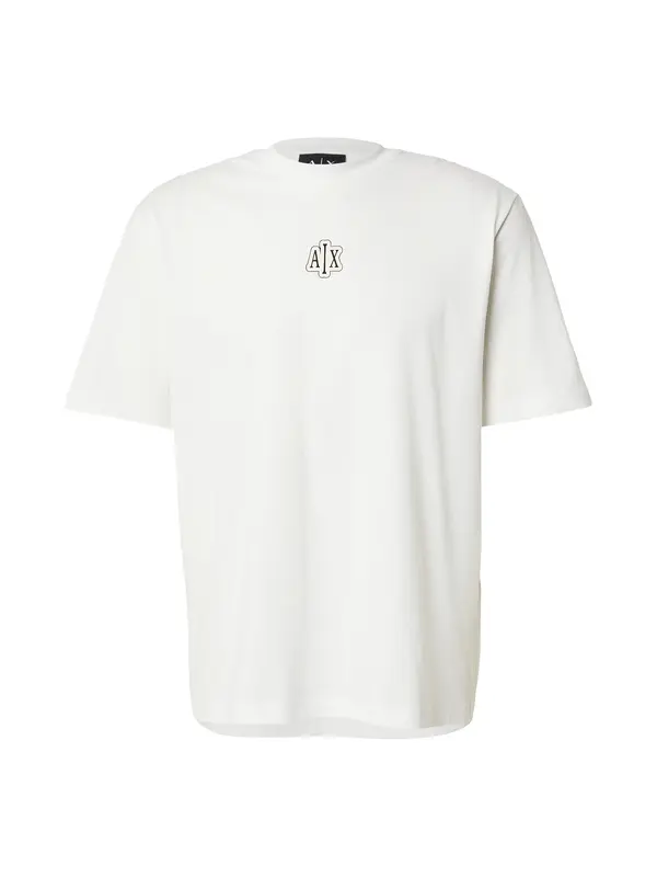 ARMANI EXCHANGE ARMANI EXCHANGE Majica  crna / prljavo bijela