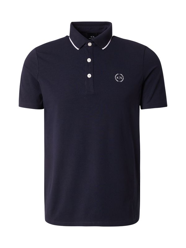 ARMANI EXCHANGE ARMANI EXCHANGE Majica  mornarsko plava / bijela