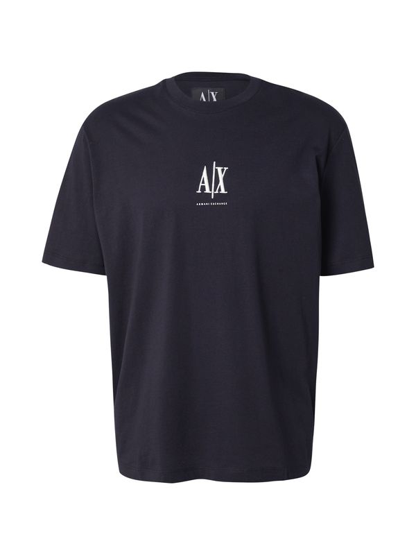 Armani ARMANI EXCHANGE Majica  mornarsko plava / bijela