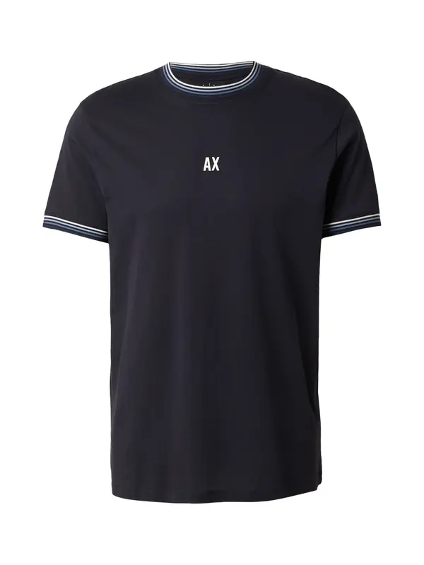 ARMANI EXCHANGE ARMANI EXCHANGE Majica  mornarsko plava / svijetloplava / bijela