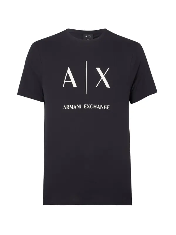 ARMANI EXCHANGE ARMANI EXCHANGE Majica  morsko plava / bijela