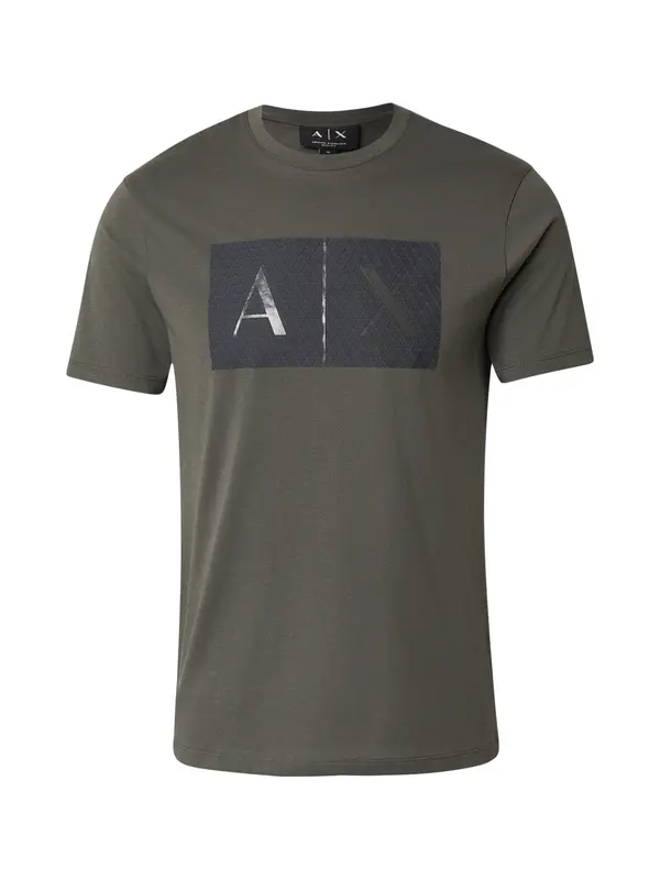 ARMANI EXCHANGE ARMANI EXCHANGE Majica  sepija / crna / srebro