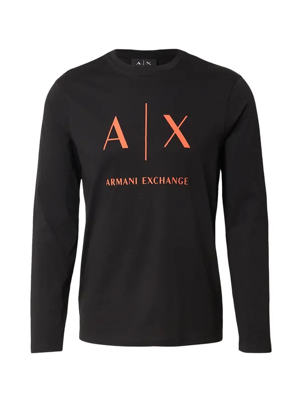 ARMANI EXCHANGE ARMANI EXCHANGE Majica  svijetlocrvena / crna
