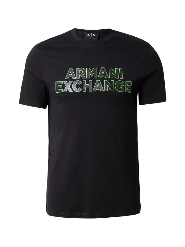 ARMANI EXCHANGE ARMANI EXCHANGE Majica  svijetlozelena / crna