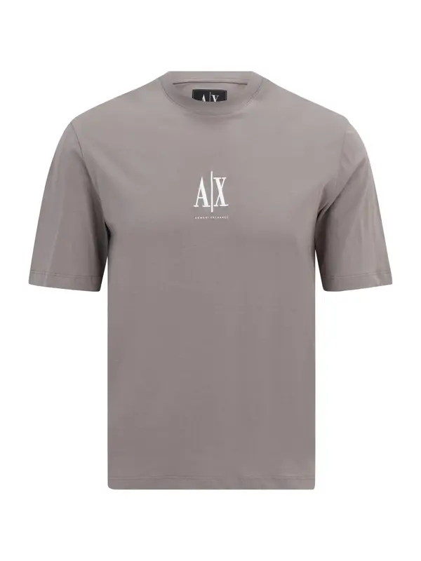 ARMANI EXCHANGE ARMANI EXCHANGE Majica  tamno bež / bijela