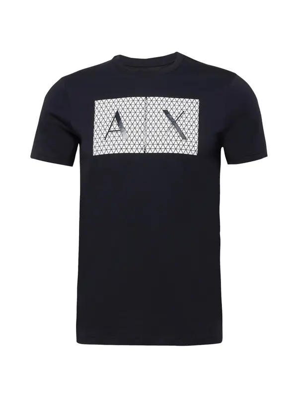 ARMANI EXCHANGE ARMANI EXCHANGE Majica  tamno plava / bijela