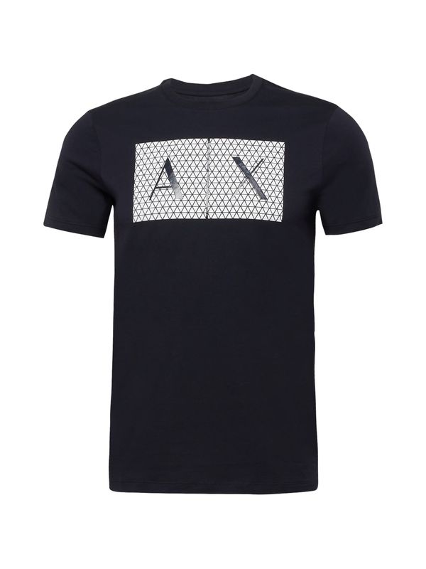Armani ARMANI EXCHANGE Majica  tamno plava / bijela
