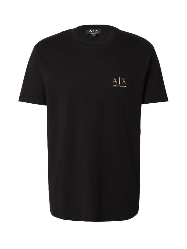 ARMANI EXCHANGE ARMANI EXCHANGE Majica  zlatna / crna