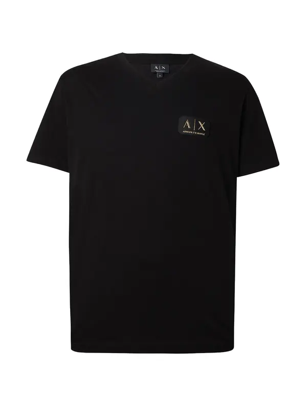 ARMANI EXCHANGE ARMANI EXCHANGE Majica  zlatna / crna