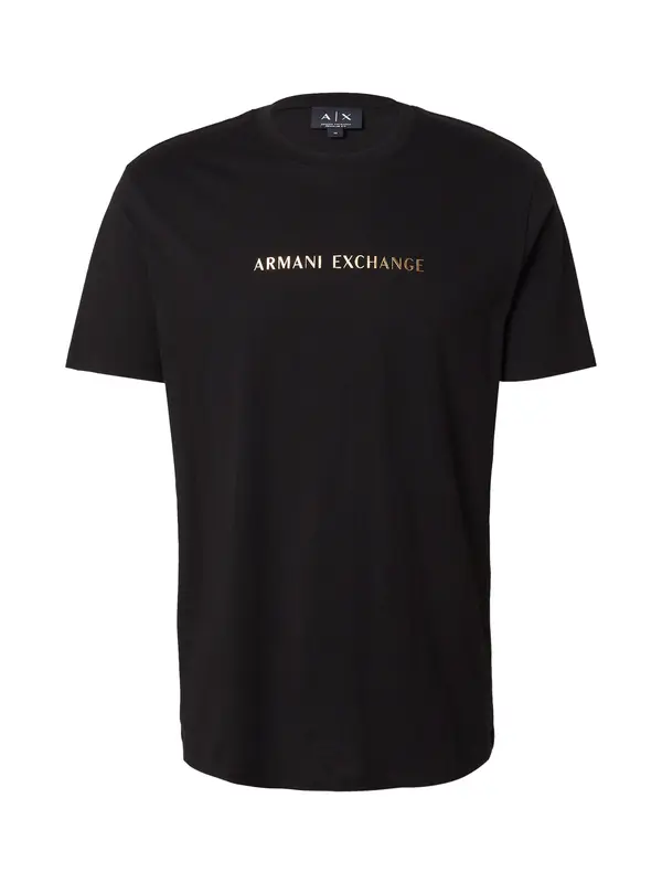ARMANI EXCHANGE ARMANI EXCHANGE Majica  zlatna / crna