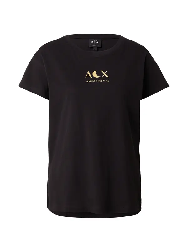 ARMANI EXCHANGE ARMANI EXCHANGE Majica  zlatna / crna