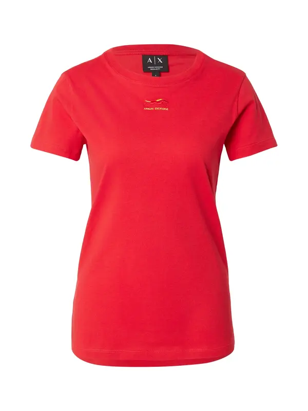 ARMANI EXCHANGE ARMANI EXCHANGE Majica  zlatna / crvena