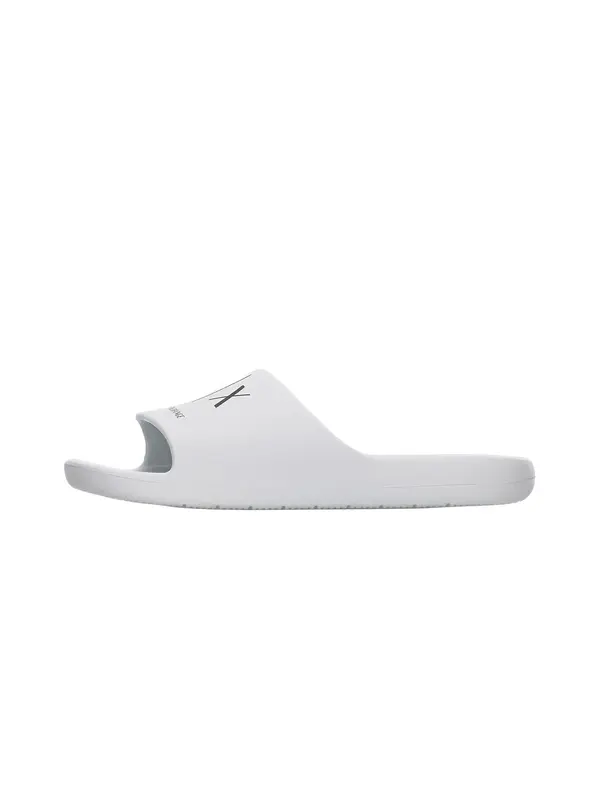 ARMANI EXCHANGE ARMANI EXCHANGE Natikače s potpeticom  crna / bijela
