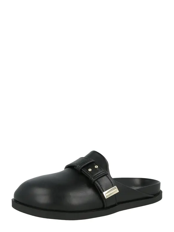 ARMANI EXCHANGE ARMANI EXCHANGE Natikače s potpeticom 'FLORENCE'  crna