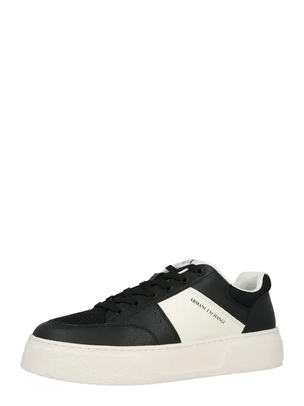 ARMANI EXCHANGE ARMANI EXCHANGE Niske tenisice  crna / bijela