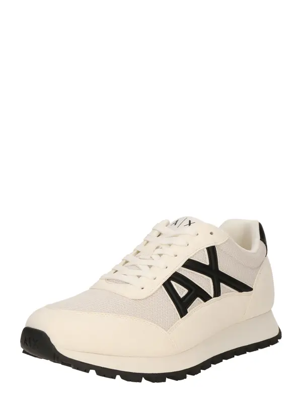 ARMANI EXCHANGE ARMANI EXCHANGE Niske tenisice  crna / prljavo bijela