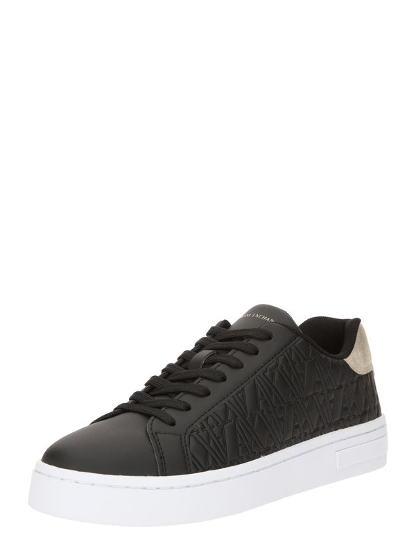 Armani ARMANI EXCHANGE Niske tenisice  zlatna / crna