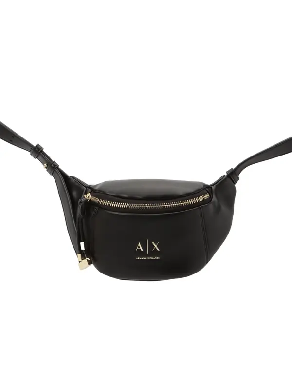 ARMANI EXCHANGE ARMANI EXCHANGE Pojasna torbica 'ALICE'  zlatna / crna