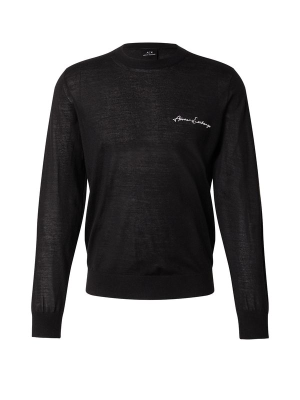 ARMANI EXCHANGE ARMANI EXCHANGE Pulover  crna
