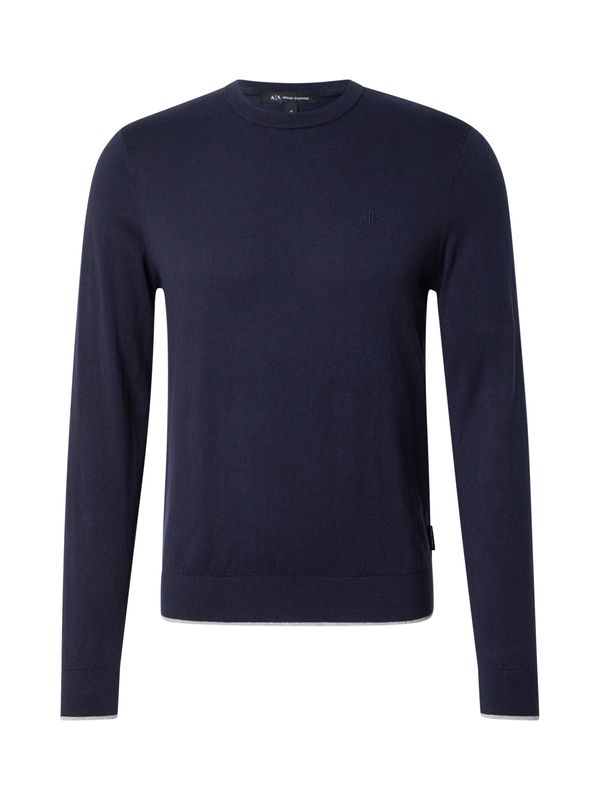 ARMANI EXCHANGE ARMANI EXCHANGE Pulover 'Maglieria'  mornarsko plava